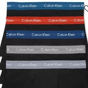 SEALED 5-Pk Calvin Klein Men's Cotton Classic Trunks sz L